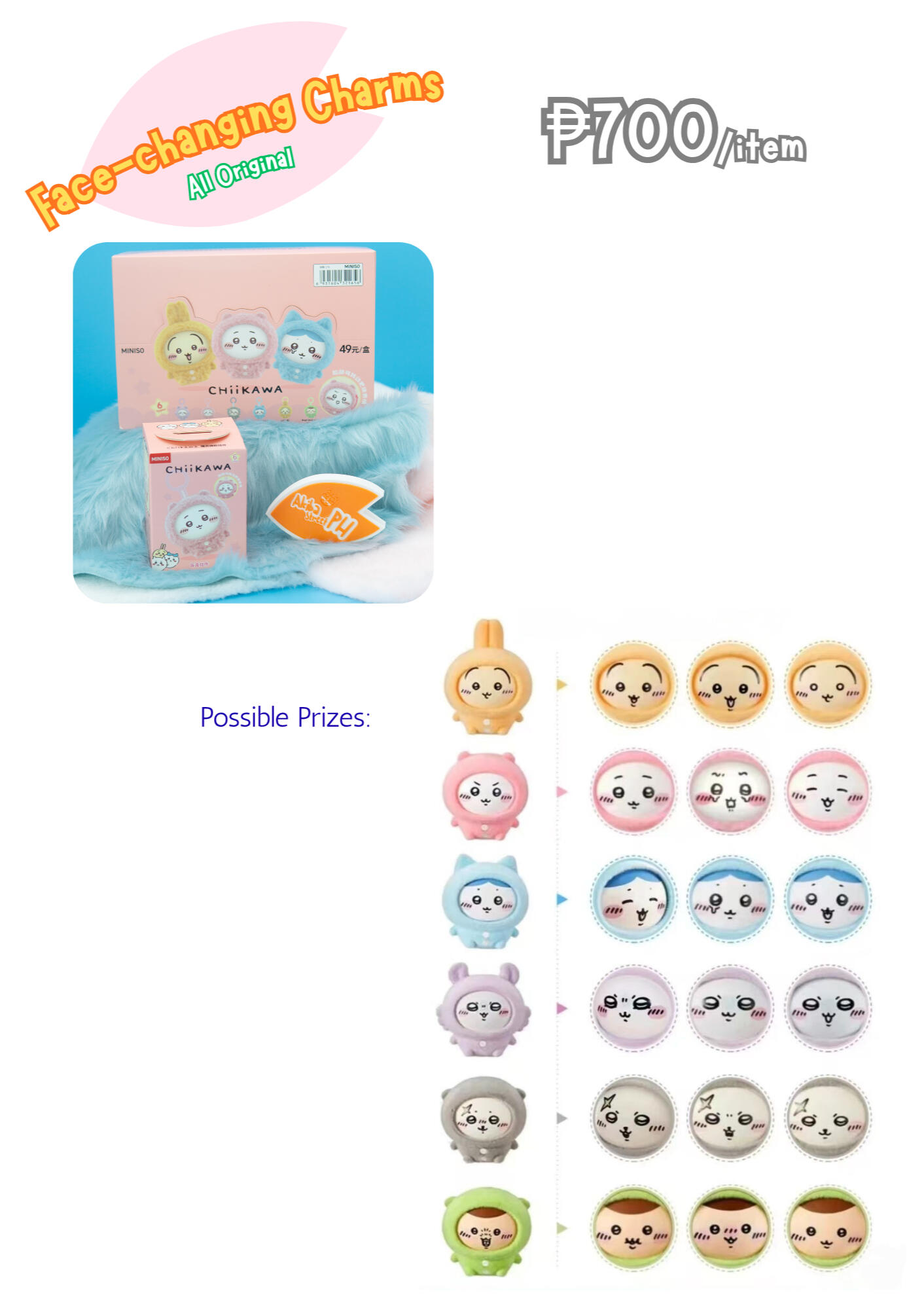 Face-changing Charms